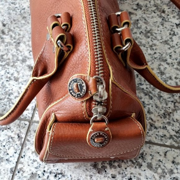 Cole Haan Leather Shoulder Bag British Tan - Picture 2 of 7